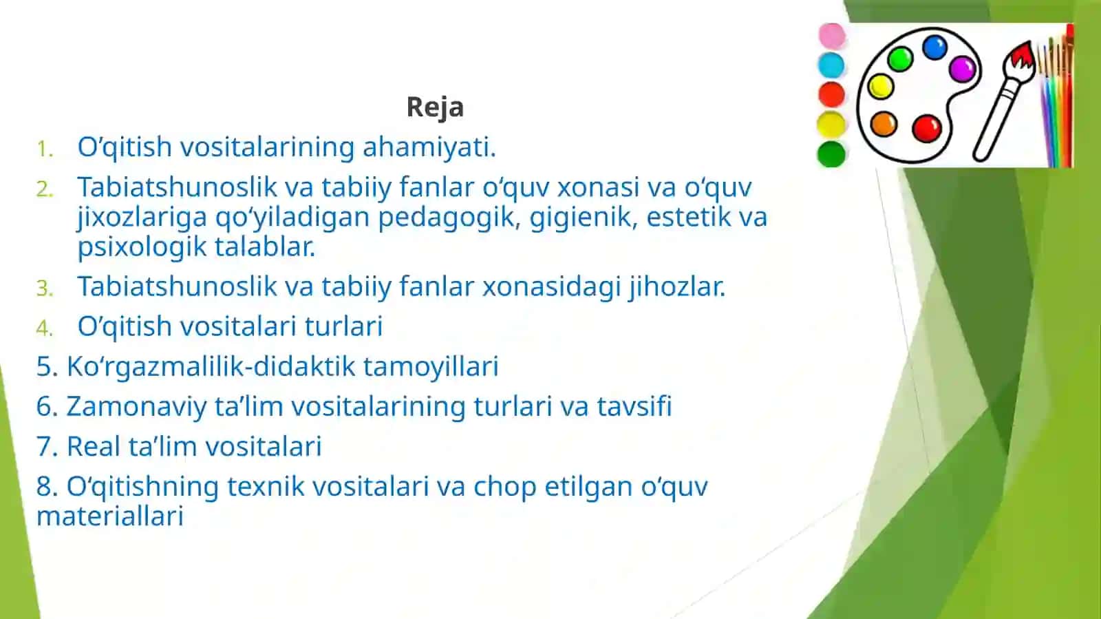Tabiiy fanlarni o‘qitish vositalari 2