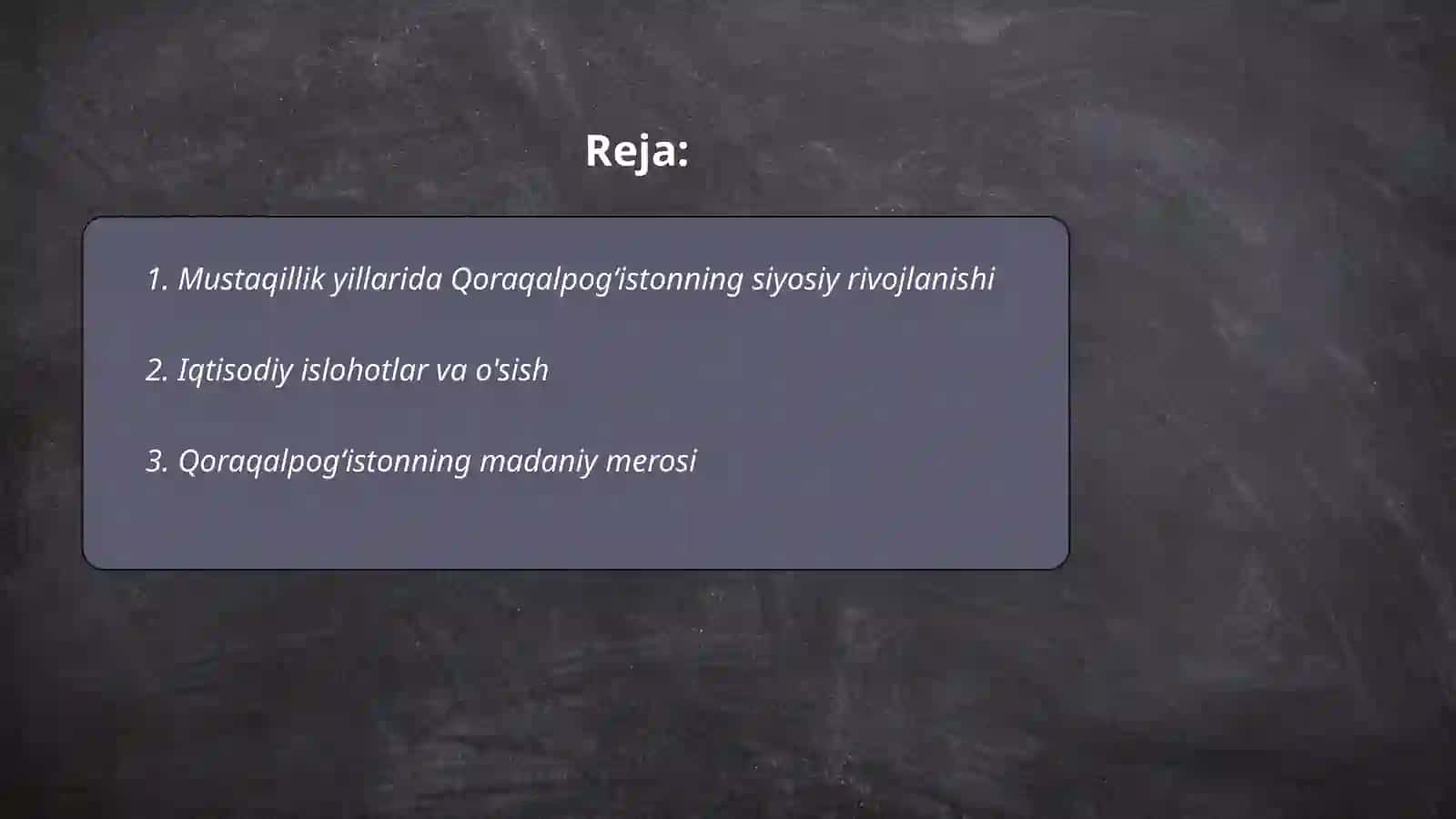 Mustaqillik yillarida Qoraqalpogʻiston Respublikasi 2