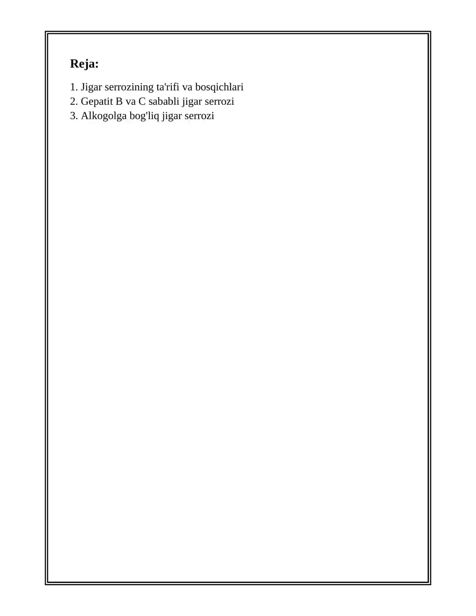 Jigar serrozi 2