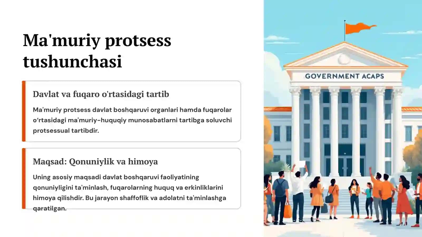 Ma'muriy protsess va ma'muriy yustitsiya Huquqiy asoslar va amaliy ahamiyati 2