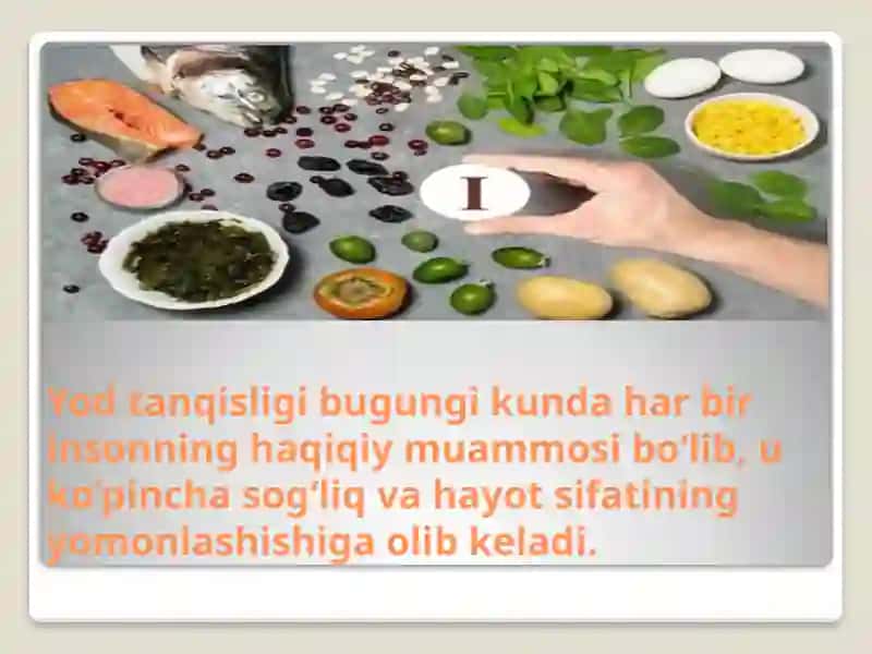 Yod tanqisligi kasalliklari 2