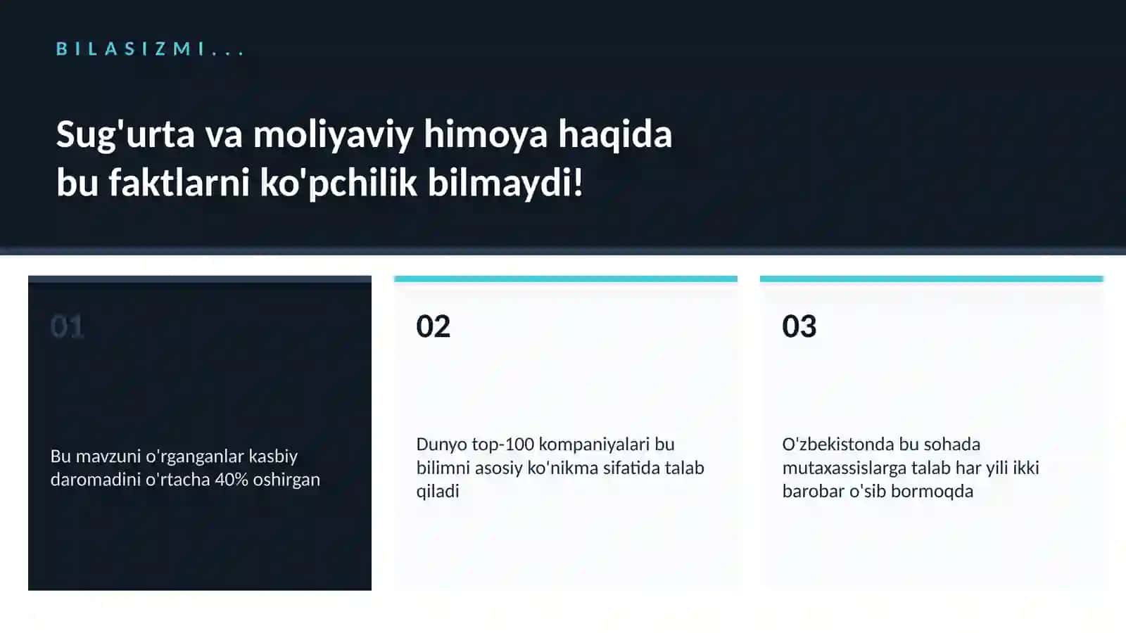 Sug'urta va moliyaviy himoya 2
