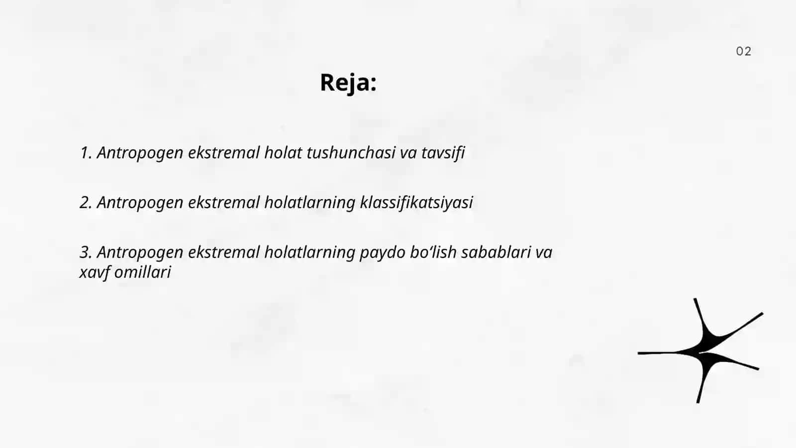 Antropogen ekstremal holatlarning tavsifi 2
