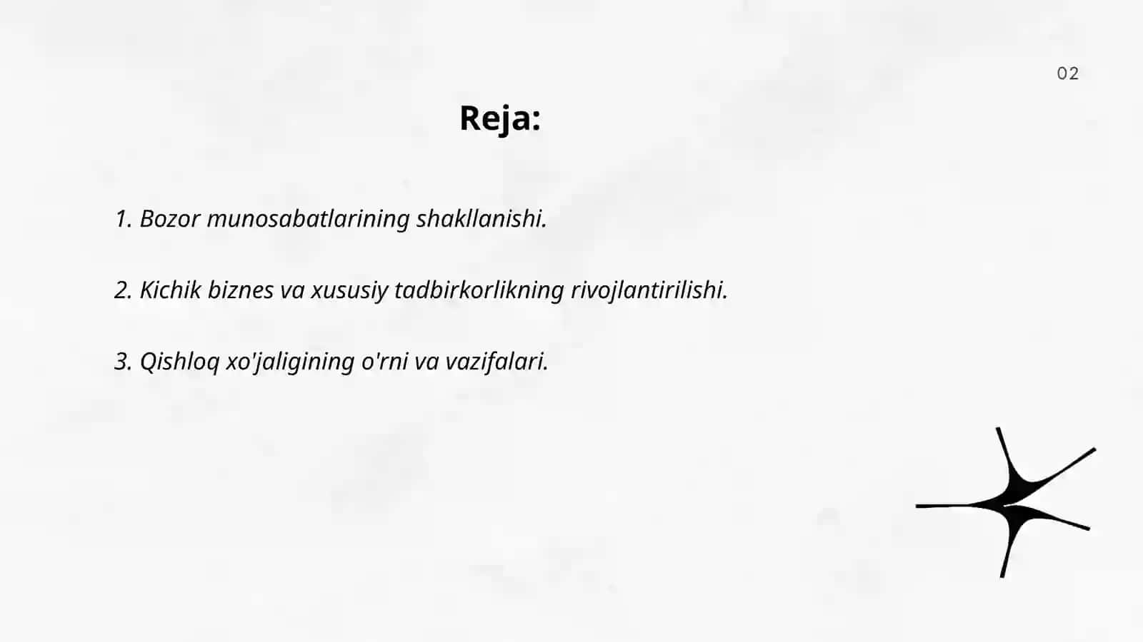 Iqtisodiy islohotlar, xususiy mulkchilikning shakllanishi 2