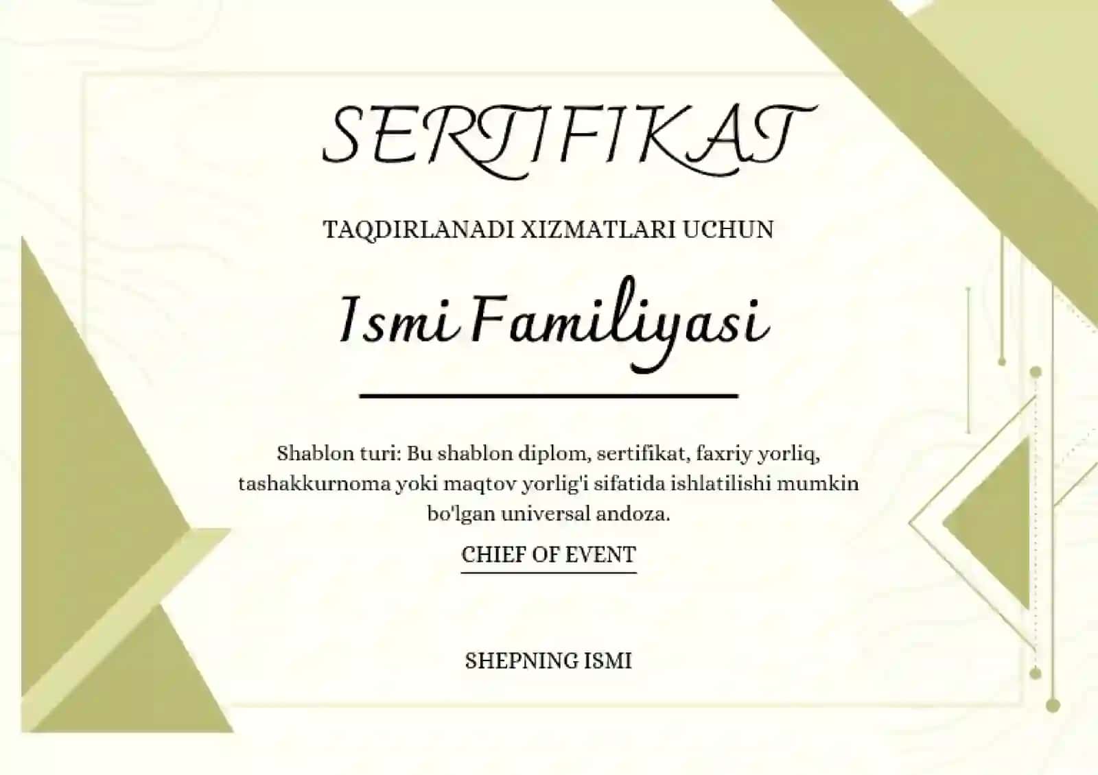Certifikat 2