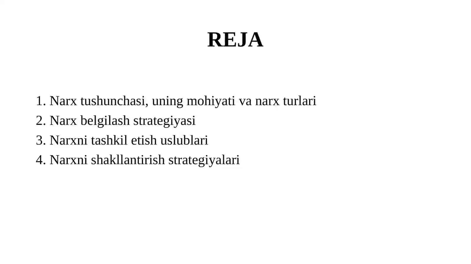 NarxNarxbelgilashstrategiyasi 2