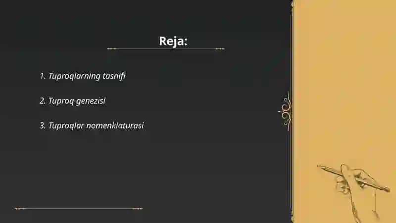 Tuproqlar-nomenklaturasi va diagnostikasi 2
