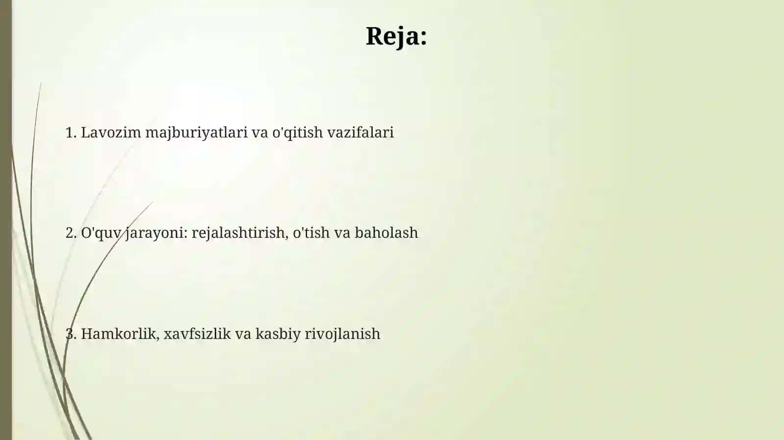 Kimyo o'qituvchisiga yuklatilgan ma'suliyat va vazifalar 2