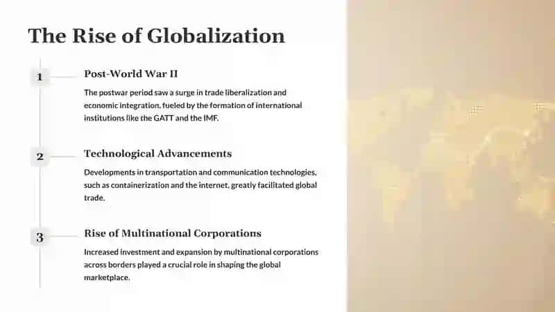 The Rise of Globalization 2