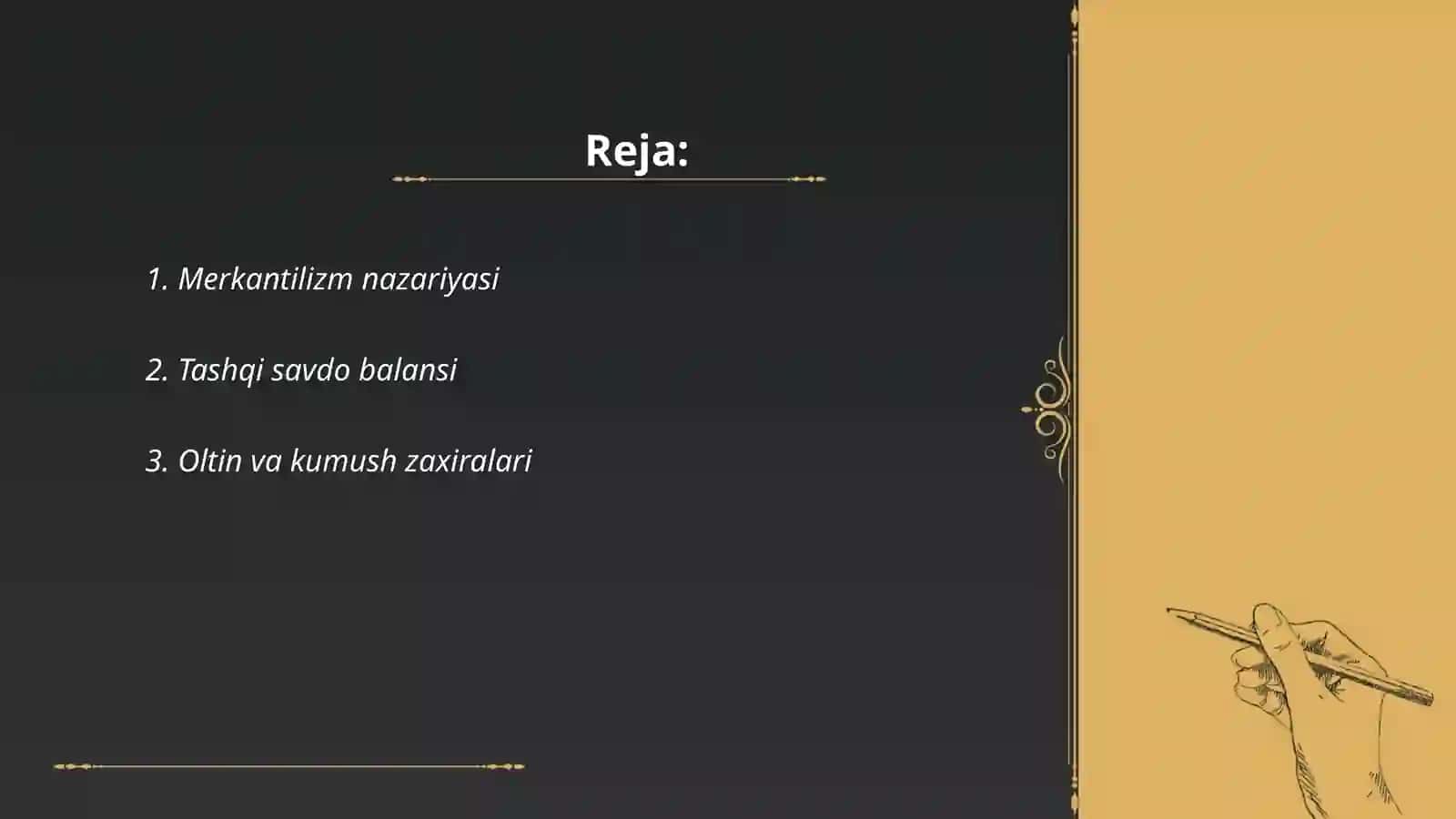 Merkantalistlarning iqtisodiy gʻoyalari 2