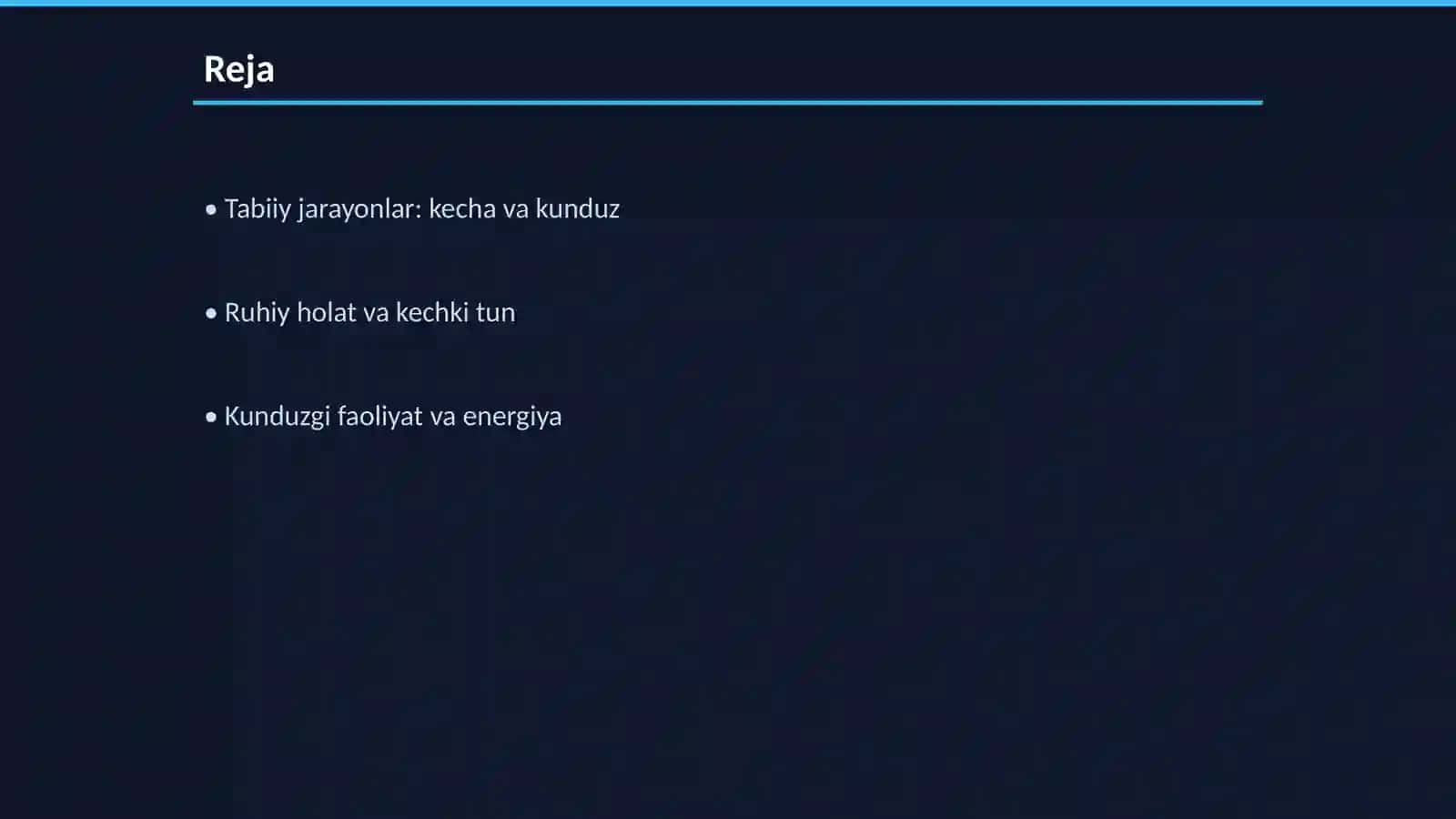 Kecha va kunduz 2