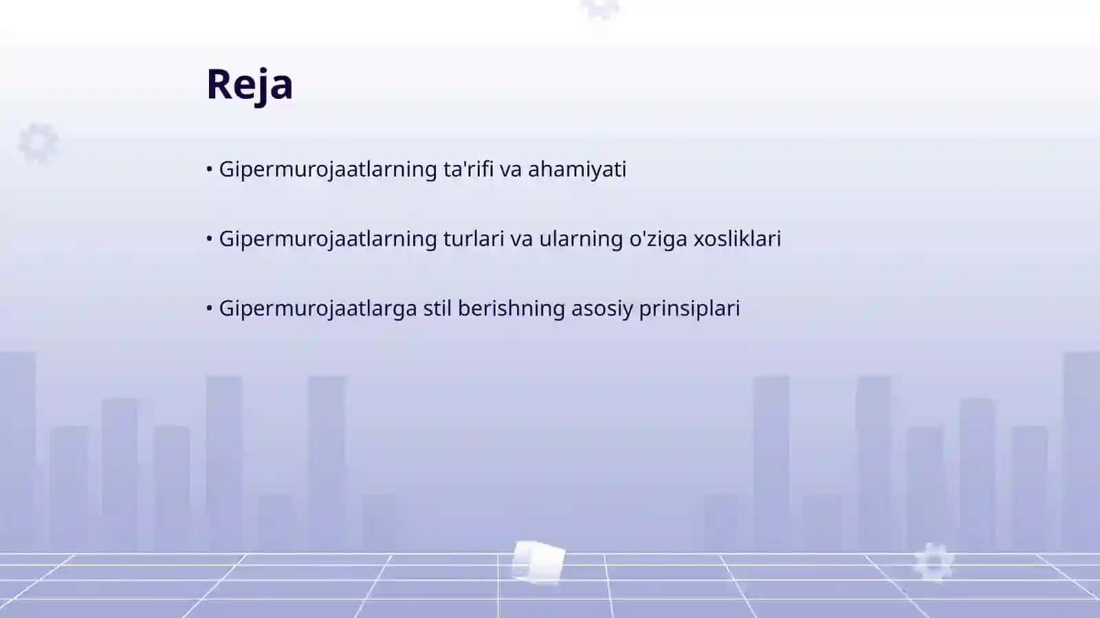 Gipermurojaatlarga stil berish 2