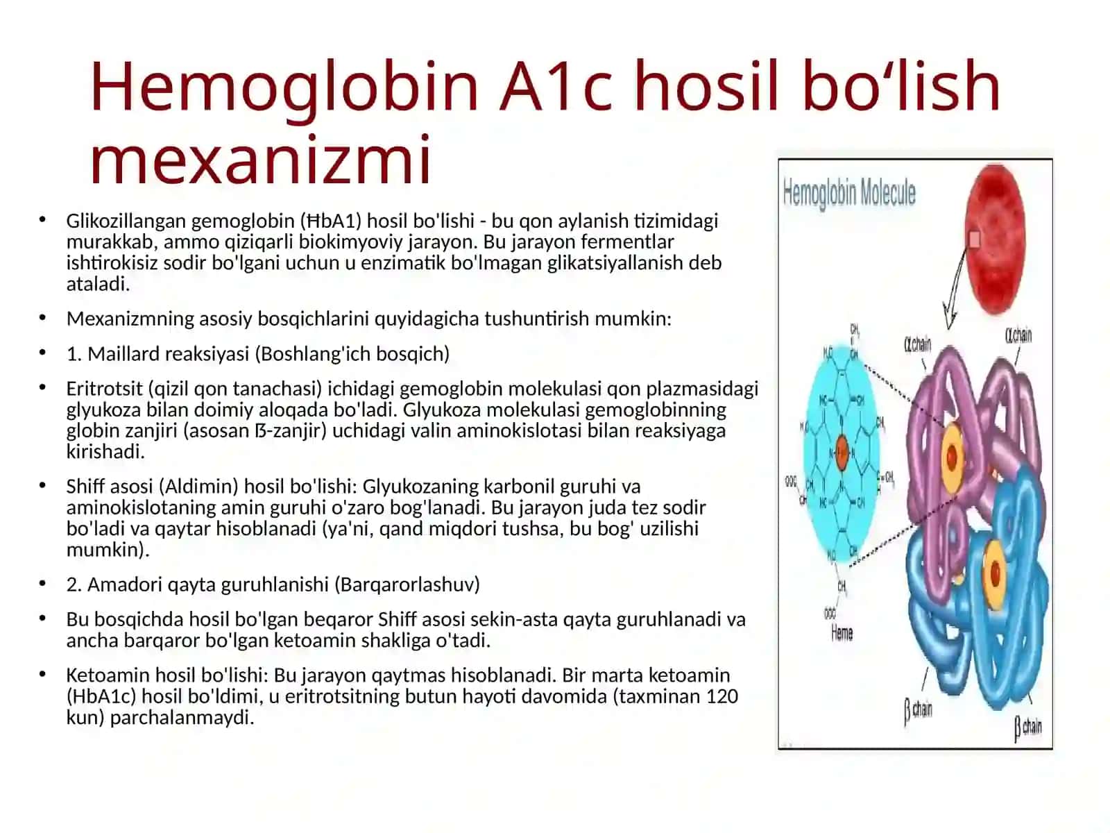 Glikozillangan gemoglobin va alūbumin 2