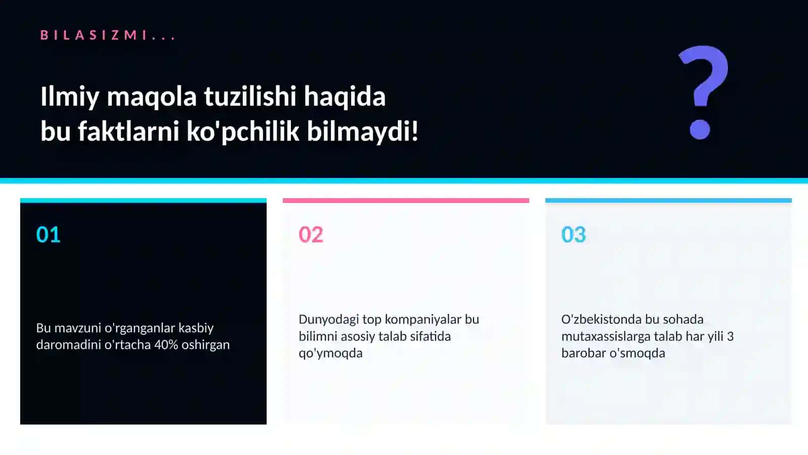Ilmiy maqola tuzilishi 2