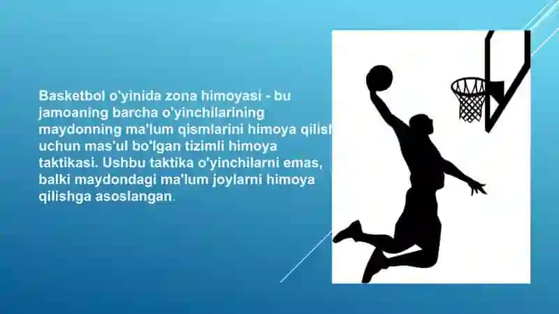 Basketboli oyinida zonalarda guruh bo'lib harakatlanish texnikasi 2