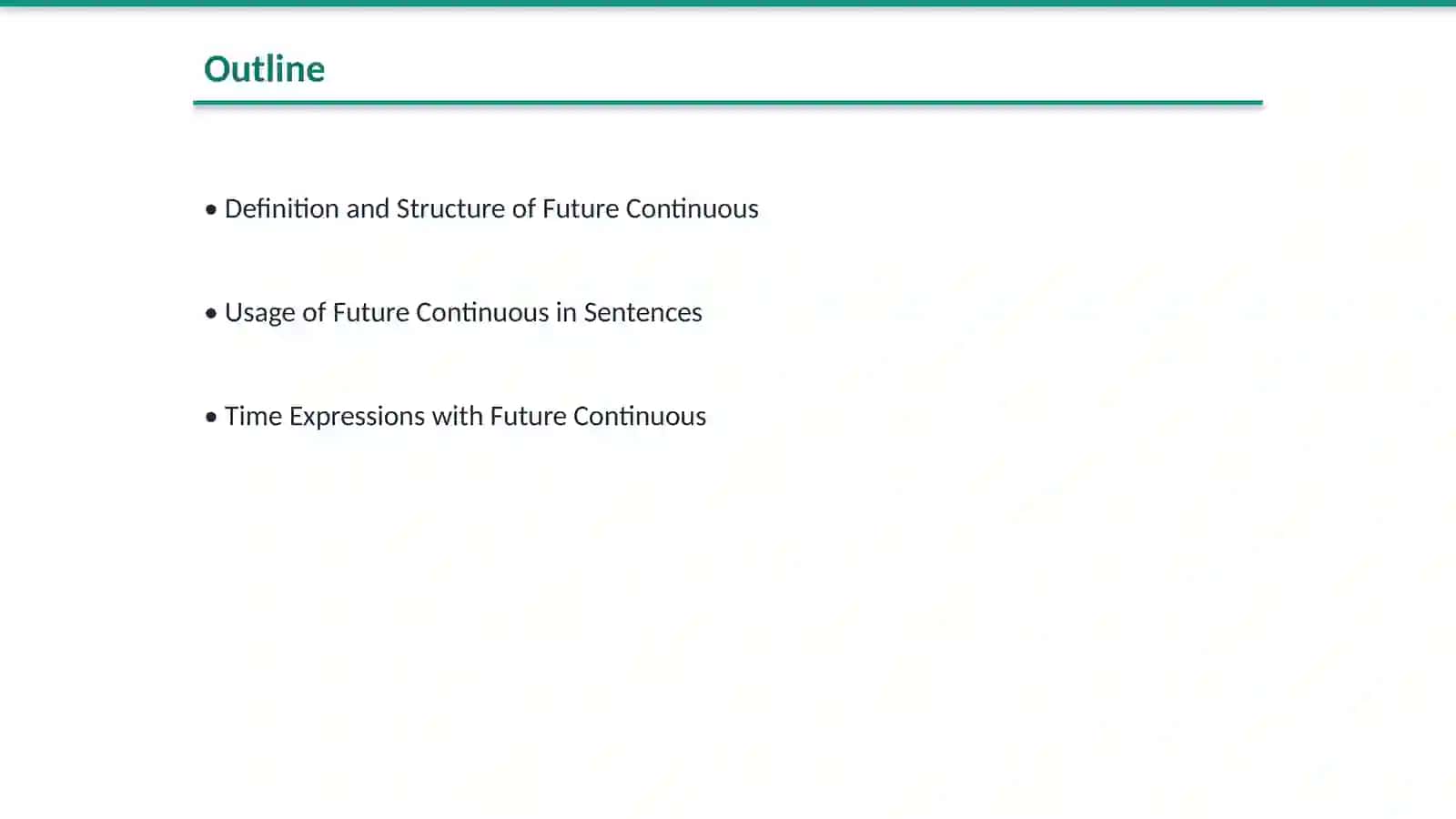 Future Continuous 2