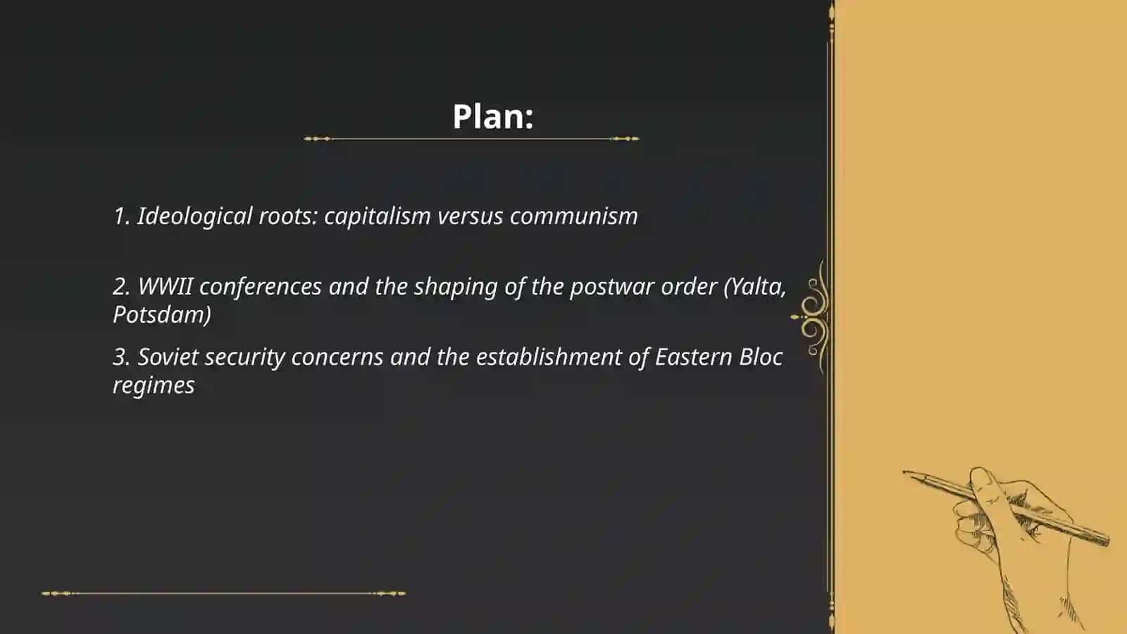 The Cold War: Origins and Outcomes 2