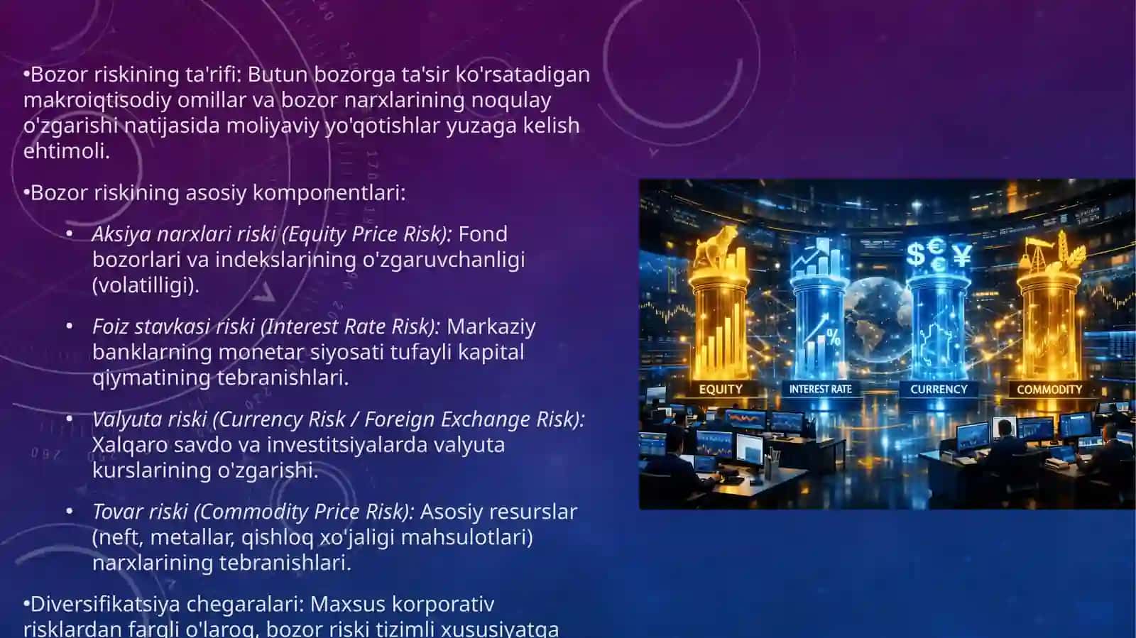 Bozor risklari 2