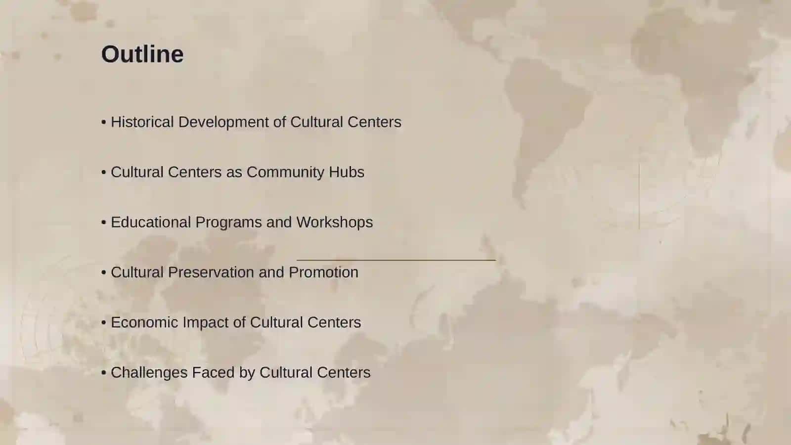 EXPLORING THE ROLE OF CULTURAL CENTERS 2