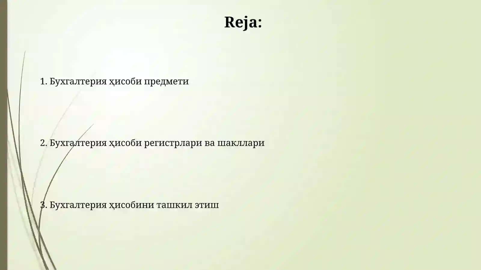Бухгалтерия хисобининг предмети 2