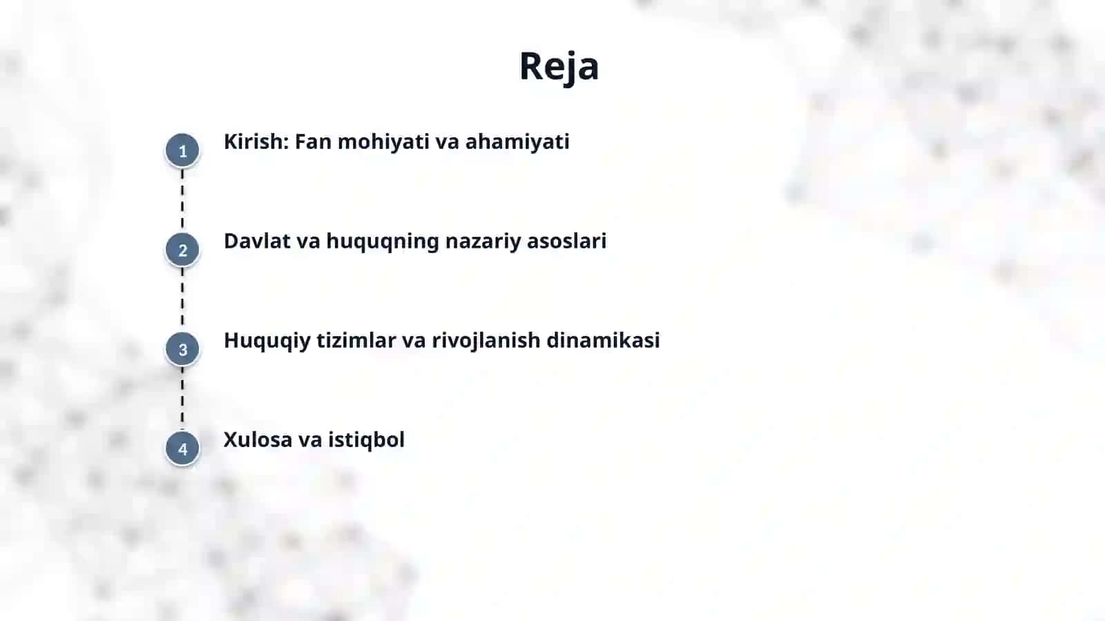 Davlat huquq nazaryasi umumnazariy fan. 2