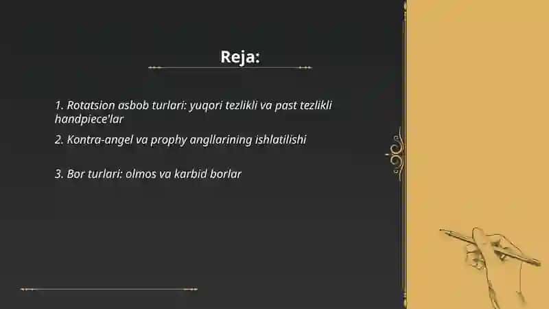 Rotatsion asboblar 2