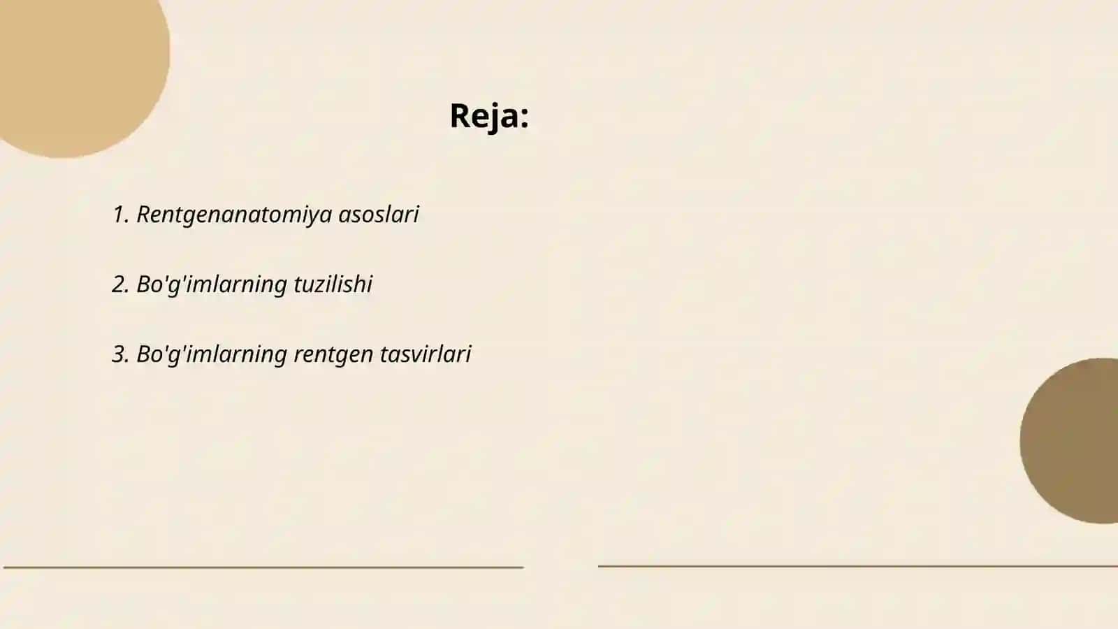 Bõģimlarning biotexnikasi.Birlashmalarning rentgenanatomiyasi 2