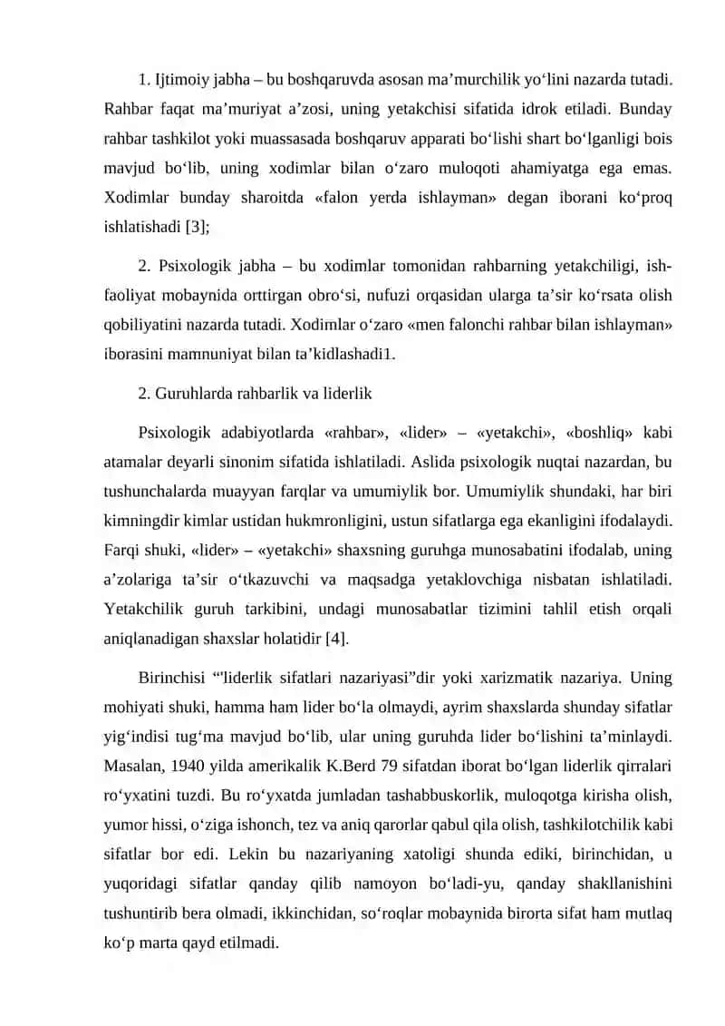 Boshqaruvning pedagogik – psixologik xususiyatlari 2