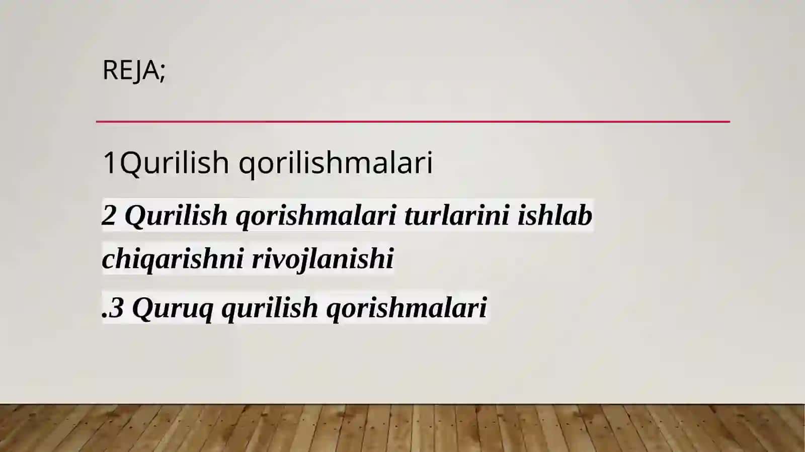 Qurilish qorishmalari uchun toldiruvchilar , turi xususiyatlari 2