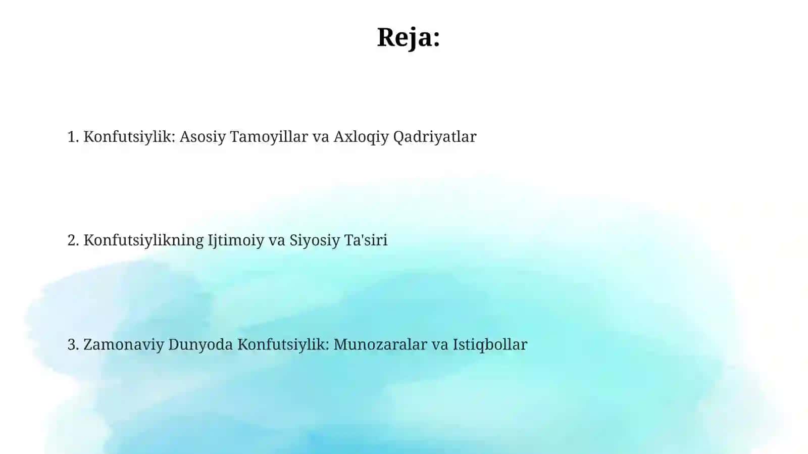 Konfutsiylik ta'limoti, ijtimoiy-axloqiy masalalar 2