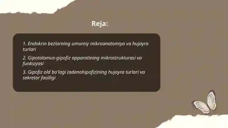 Endokrin bezlaring mikro tuzilishi va funksiyasi 2