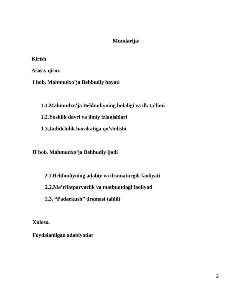 Mahmudxo’ja Behbudiyning hayoti va ijodi 2