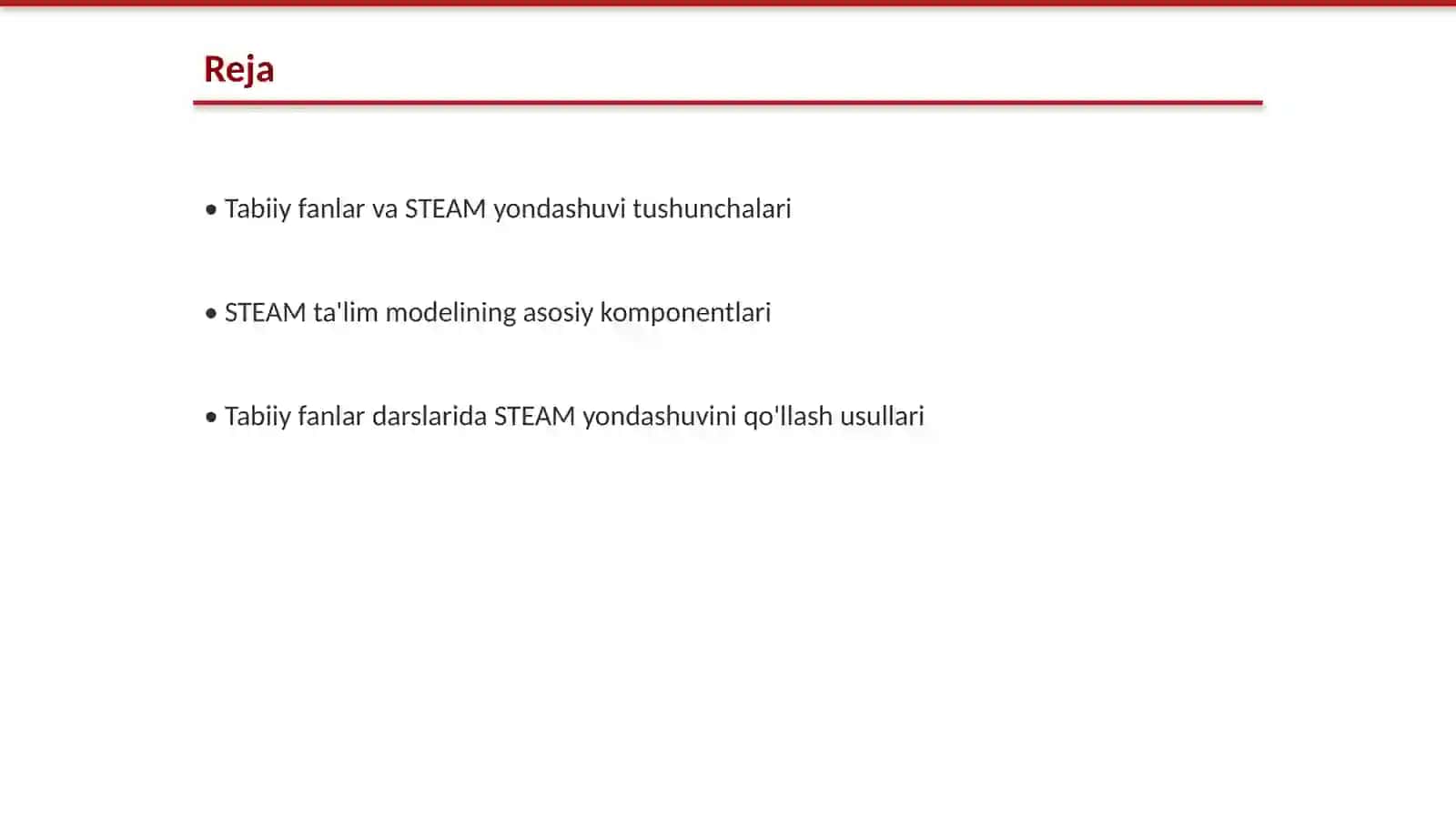 Tabiiy fanlar darslarini tashkil etishda STEAM yondashuvi 2