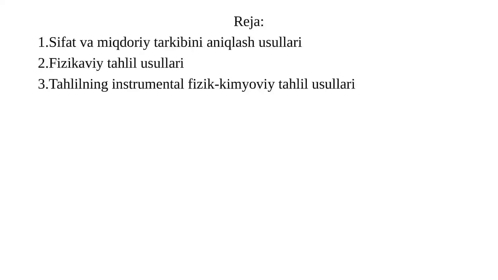 2-ma‘ruza:Tahlilusullariningklassifikatsiyasi 2