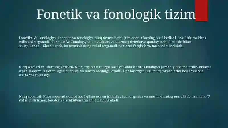 Fonetika Va Fonologiya 2