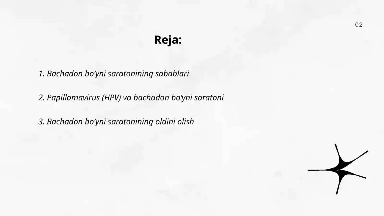 Bachadon bo‘yni saratonining sabablari 2