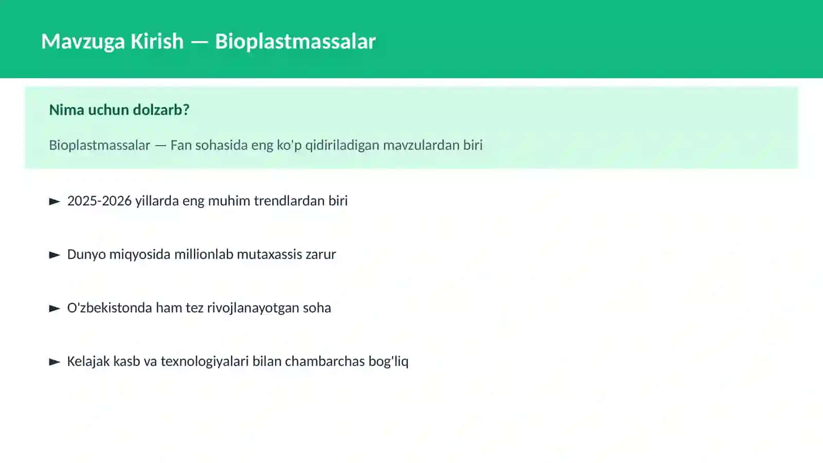 Bioplastmassalar 2