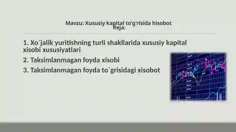 Moliyaviy Hisob 2
