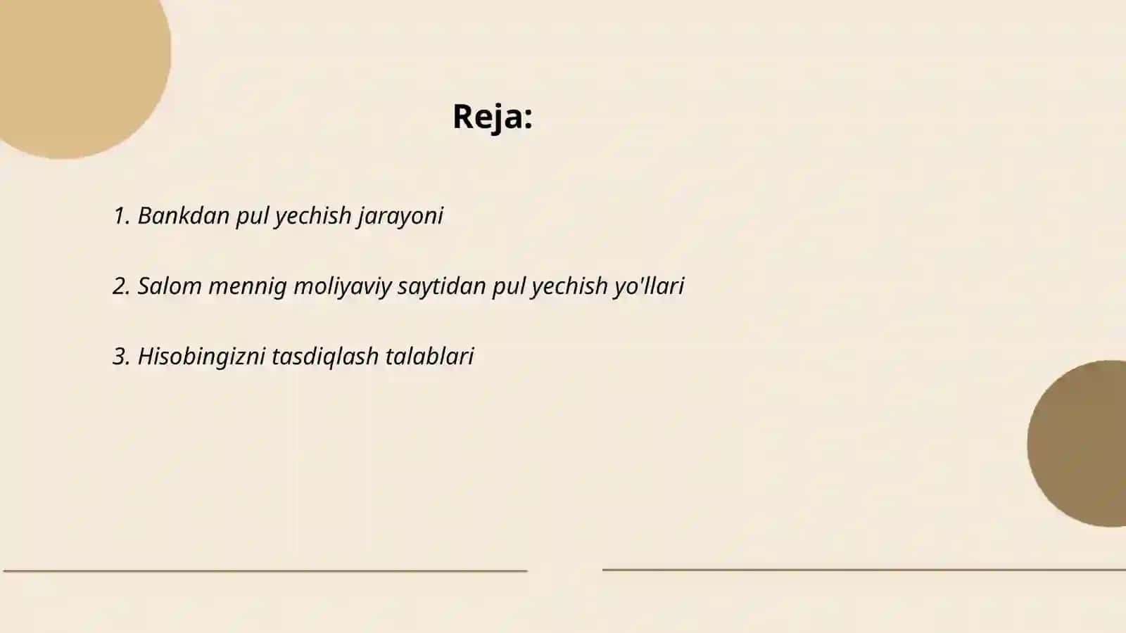 Bankdan pul yechish jarayoni 2