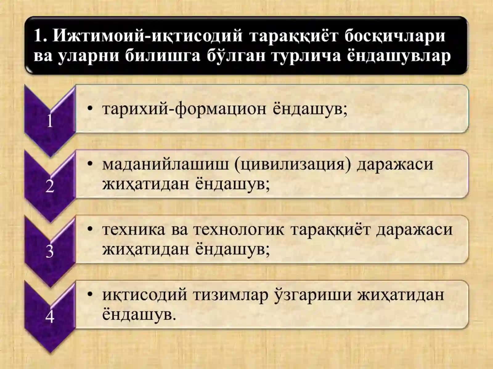 Тарихий-формацион ёндашувда 2