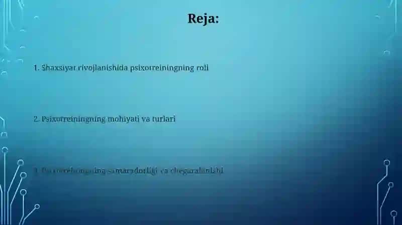 Psixotrening va uning shaxsni shakllanishidagi roli 2