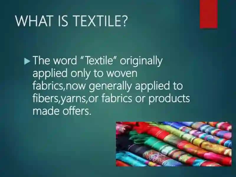 What's textile 2