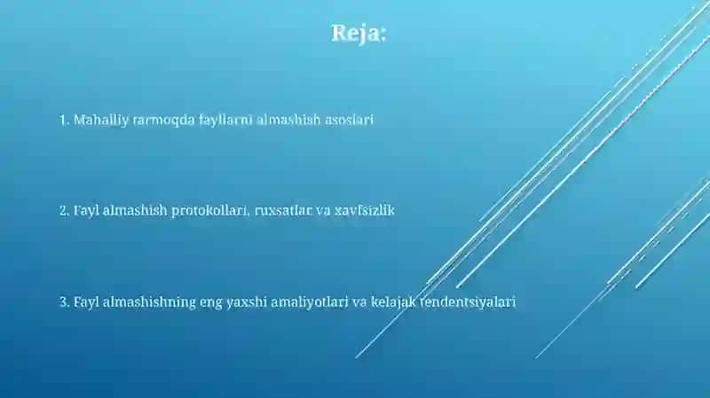 Qo‘shni kompyuterlar bilan tarmoq orqali fayl almashinuvi 2
