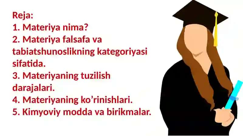Modda-materiyaning asosiy shakllari 2
