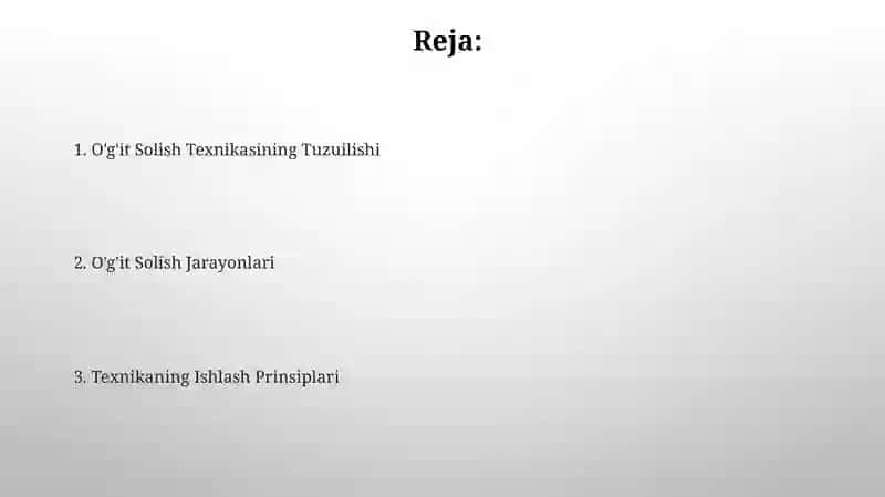 Oʻgʼit sepish mashinalari tuzilishi va ish jarayonlari 2