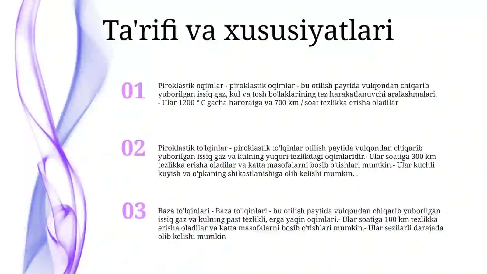 Piroklastik oqimlar 2