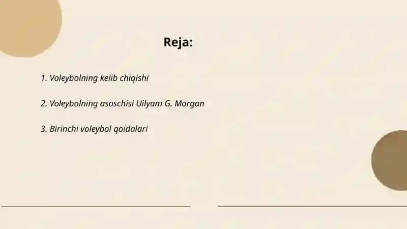 Valeybol oʻyinining paydo boʻlishi va rivojlanish tarixi 2
