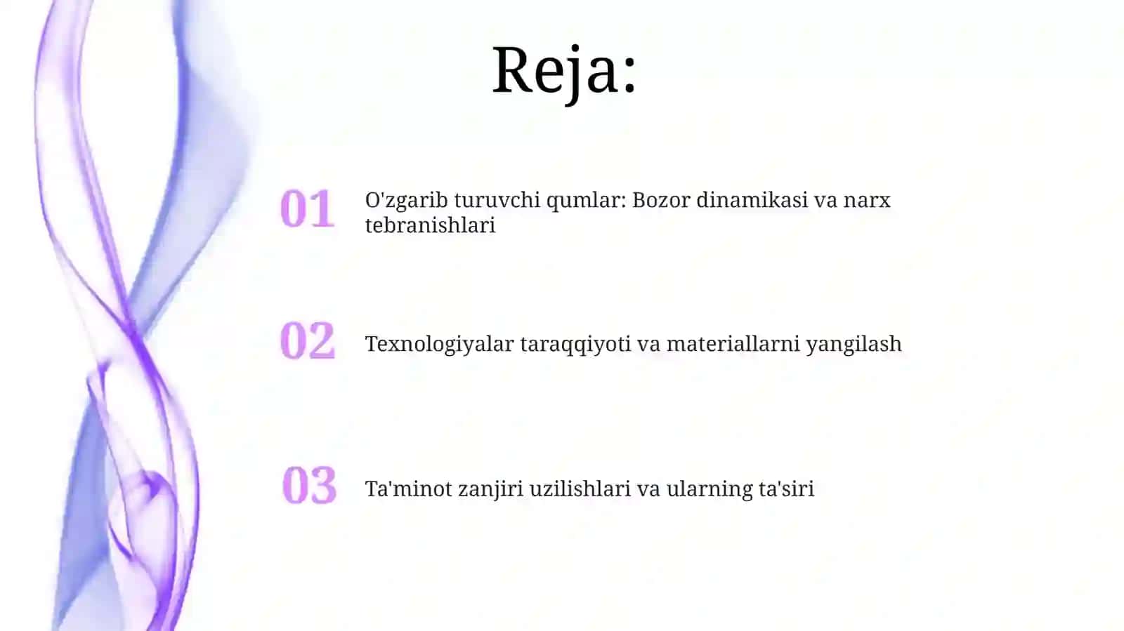 O'zgarib turuvchi qumlar: Bozor dinamikasi va narx tebranishlari 2