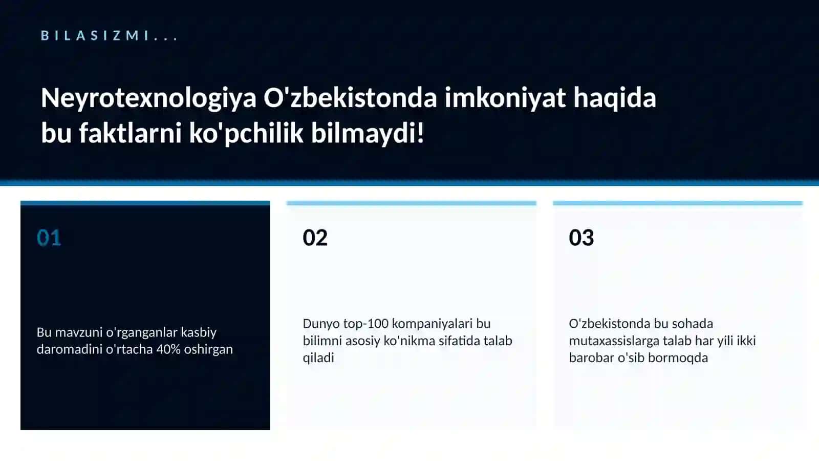 NEYROTEXNOLOGIYA VA MIYA 2