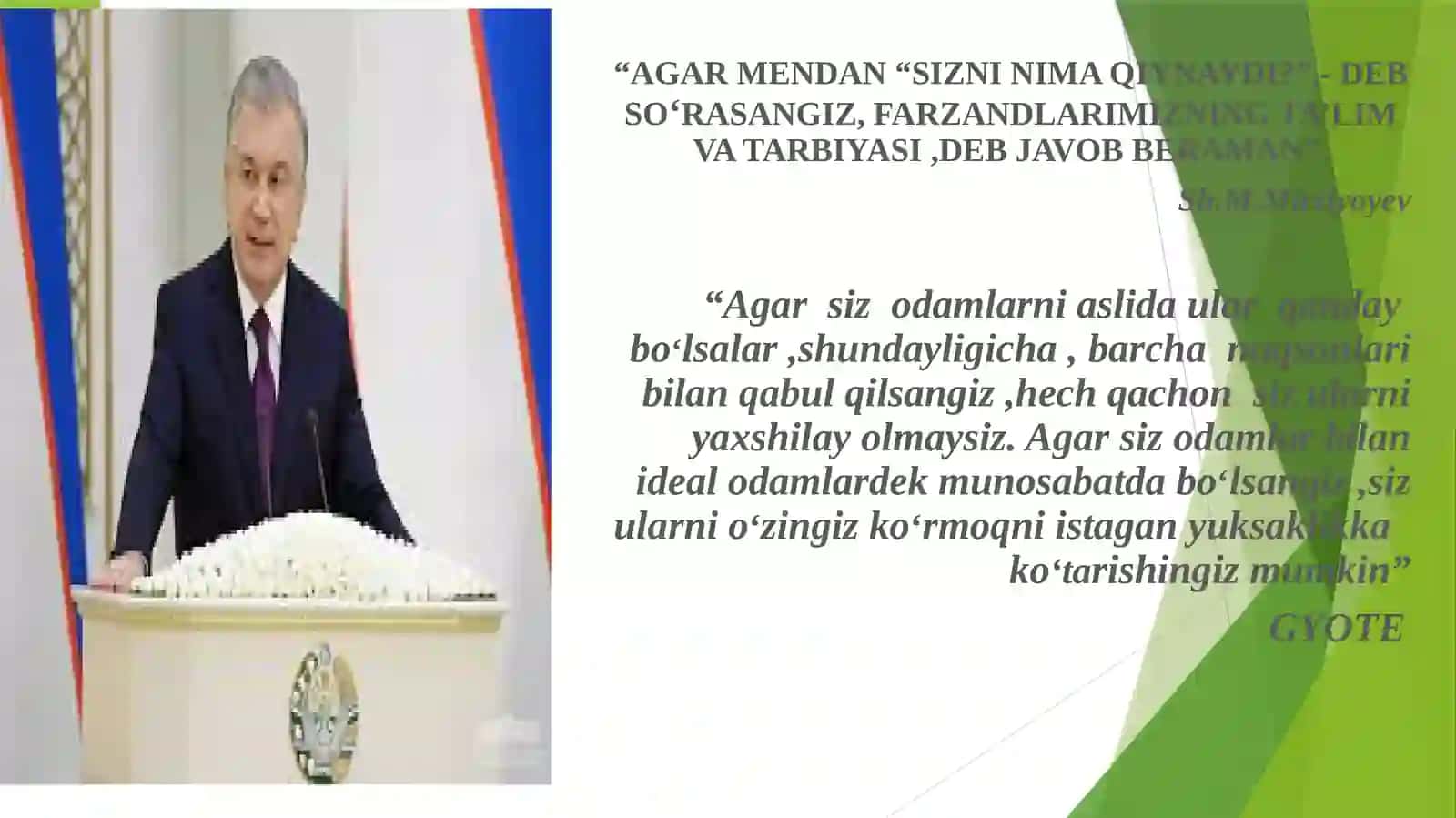 O‘quvchilarning ta’lim-tarbiya olishi 2